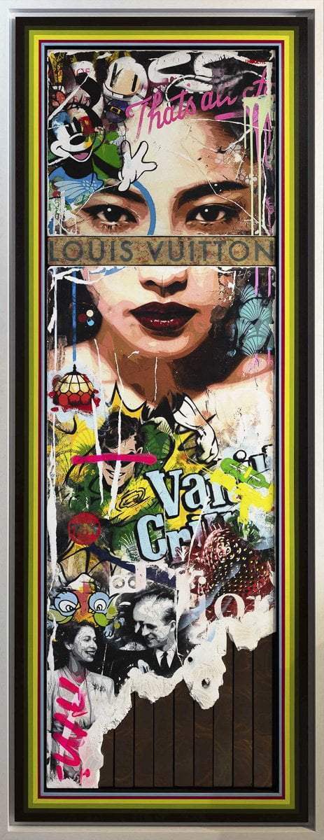 Guard Duty - Louis Vuitton Deluxe Edition - SOLD by artist Lhouette - Wyecliffe Galleries