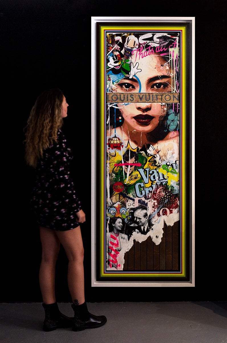 Guard Duty - Louis Vuitton Deluxe Edition - SOLD by artist Lhouette - Wyecliffe Galleries