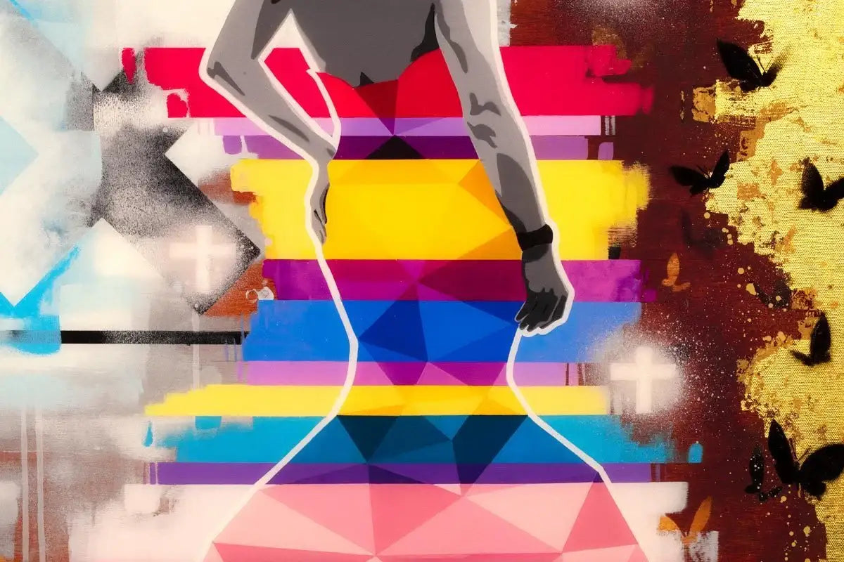 Handle With Care - Edition - SOLD by artist Lhouette - Wyecliffe Galleries