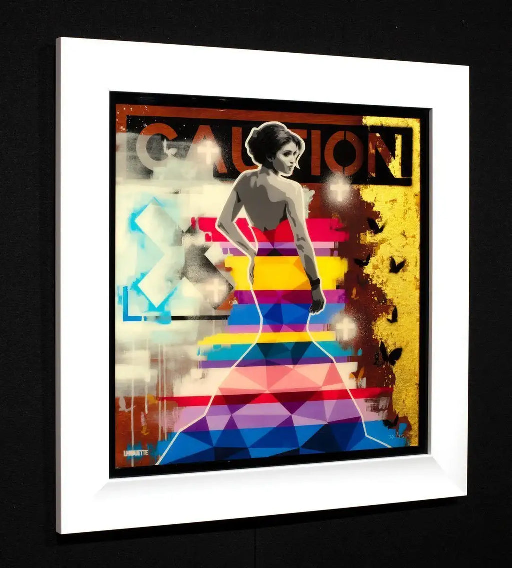 Handle With Care - Edition - SOLD by artist Lhouette - Wyecliffe Galleries