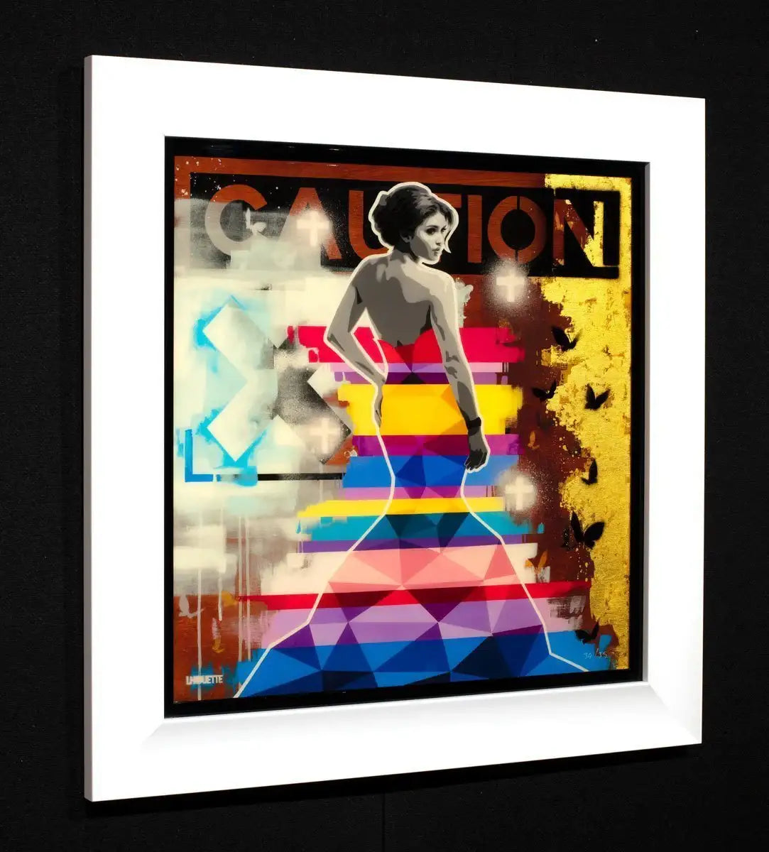 Handle With Care - Edition - SOLD by artist Lhouette - Wyecliffe Galleries