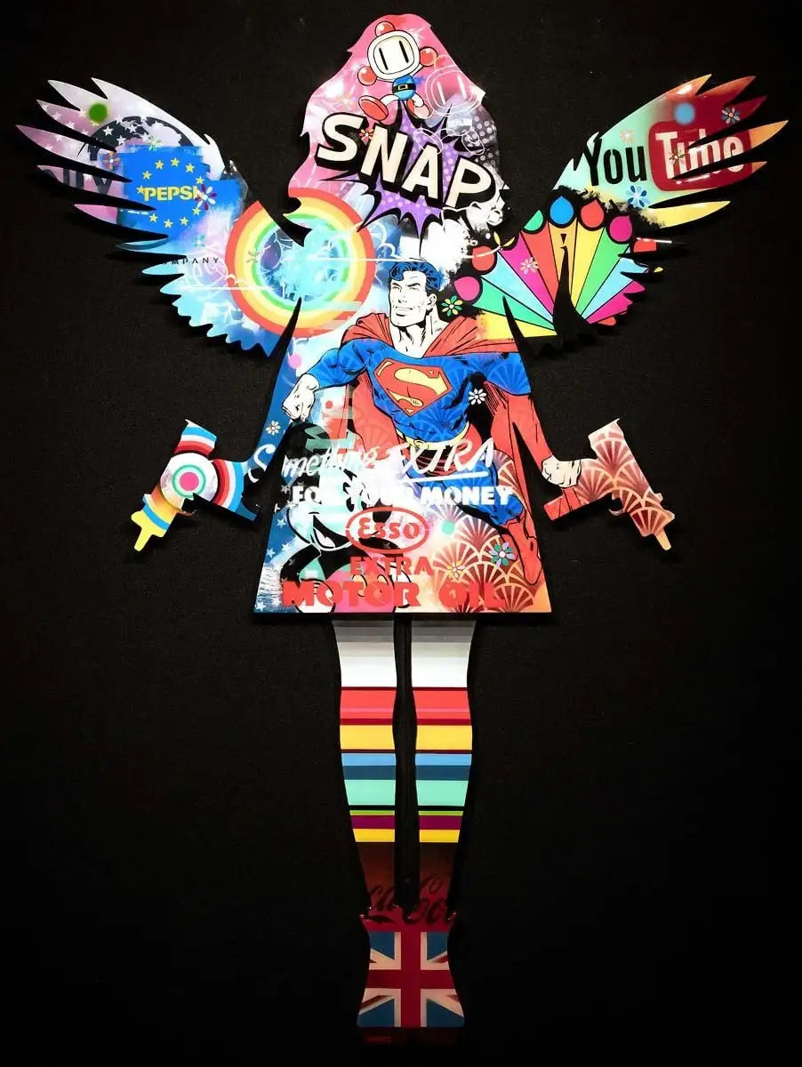 Heaven's Heroes Sculpture - SOLD by artist Lhouette - Wyecliffe Galleries