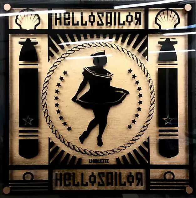 Hello Sailor - Limited Edition - SOLD by artist Lhouette - Wyecliffe Galleries