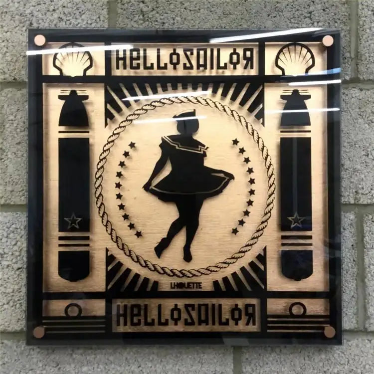 Hello Sailor - Limited Edition - SOLD by artist Lhouette - Wyecliffe Galleries