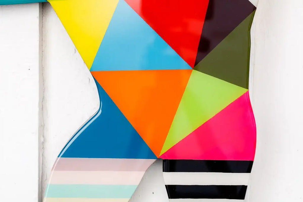 Hello Sailor Geo and Bronze - Original Wall Sculpture - SOLD by artist Lhouette - Wyecliffe Galleries