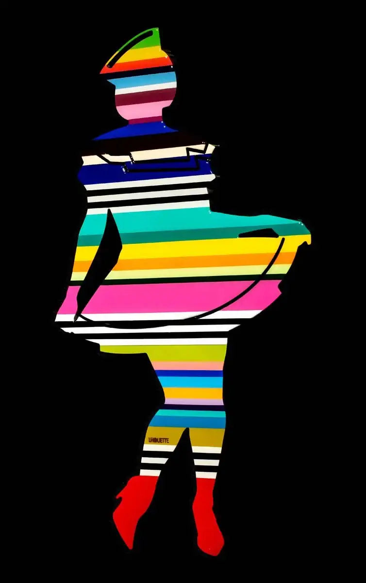 Hello Sailor Miniature Original - SOLD by artist Lhouette - Wyecliffe Galleries