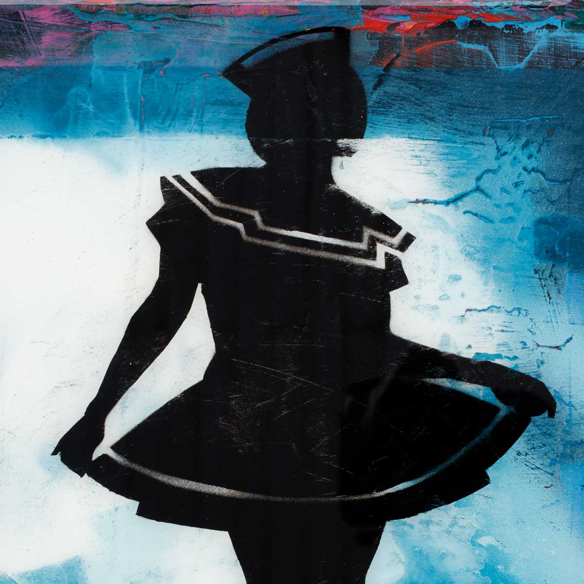 Hello Sailor Mixer (Blue Magic) - Original Lhouette Framed