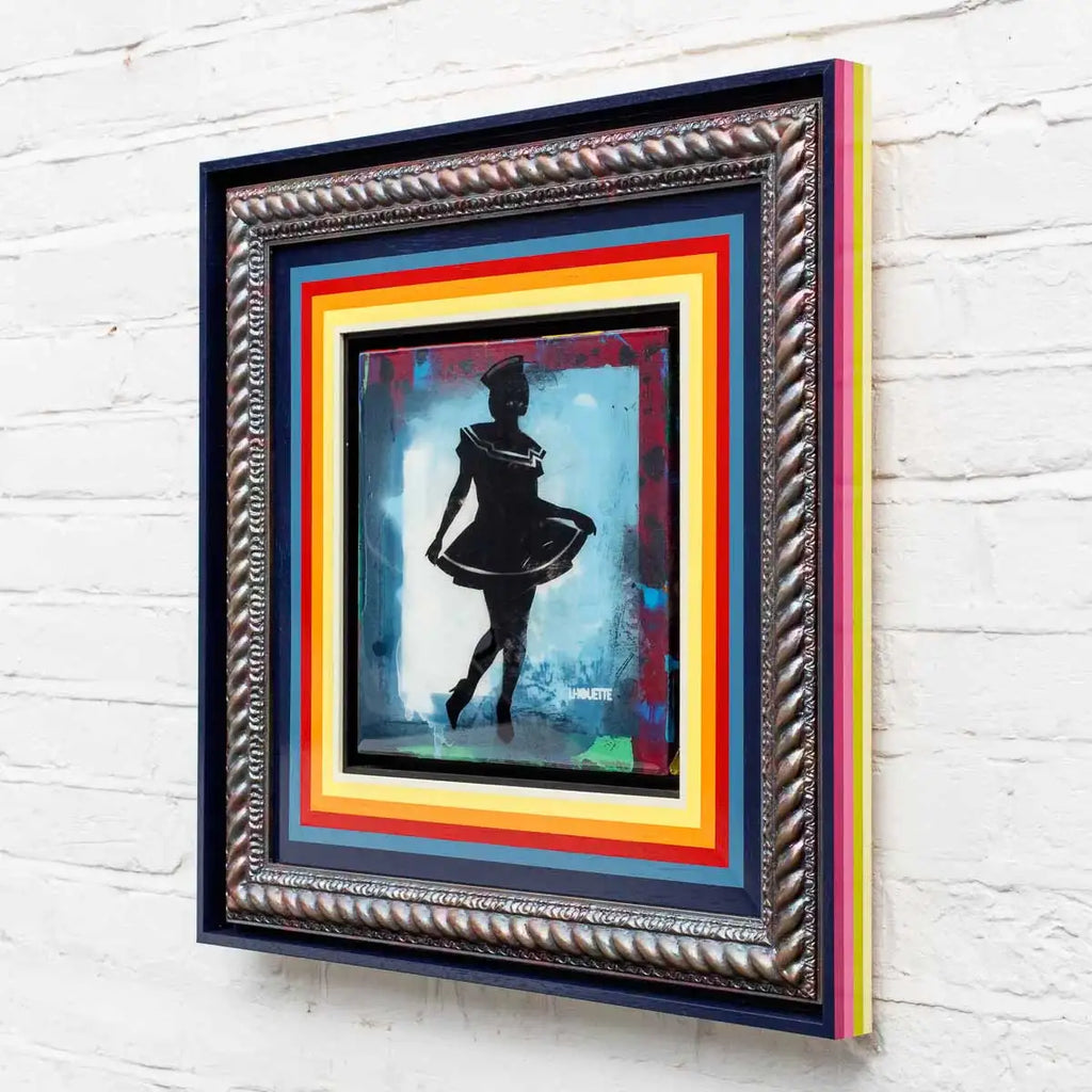 Hello Sailor Mixer (Fresh Blue) - Original - SOLD by artist Lhouette - Wyecliffe Galleries