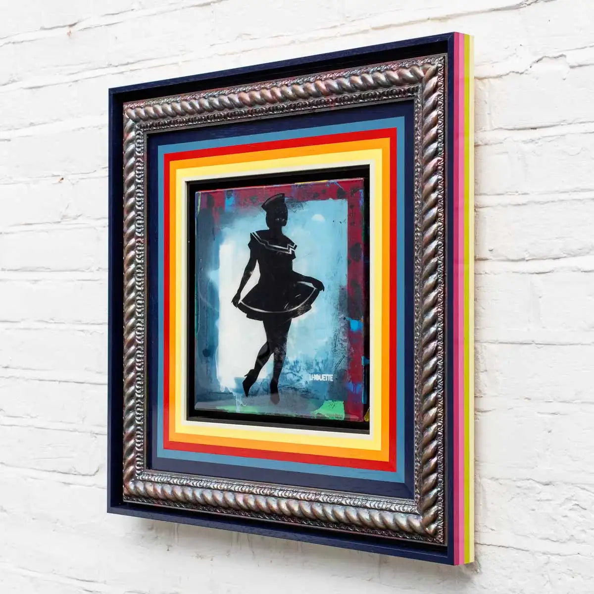 Hello Sailor Mixer (Fresh Blue) - Original - SOLD by artist Lhouette - Wyecliffe Galleries