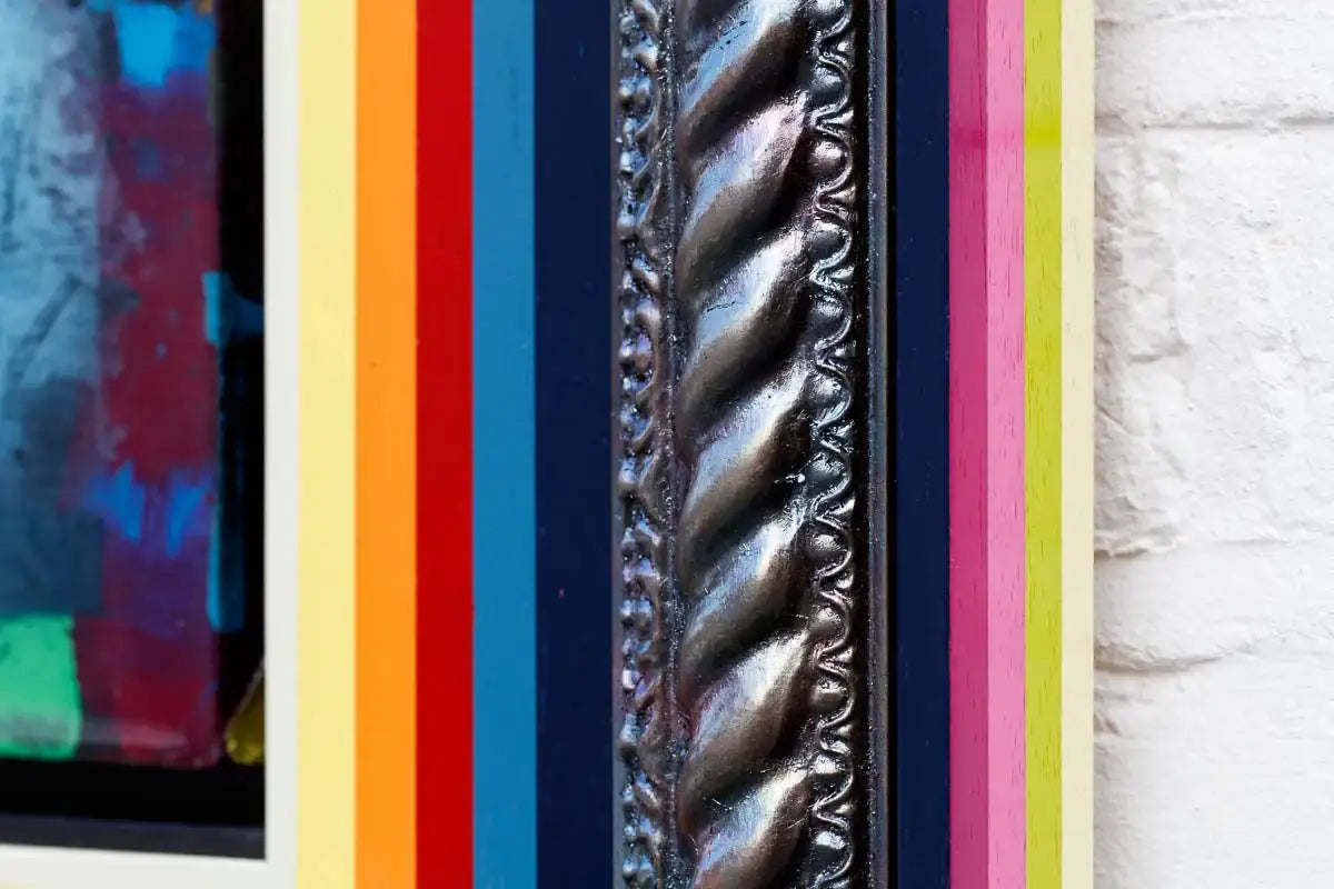 Hello Sailor Mixer (Fresh Blue) - Original - SOLD by artist Lhouette - Wyecliffe Galleries