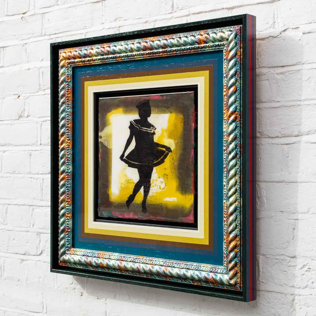 Hello Sailor Mixer (Yellow Submarine) - Original - SOLD by artist Lhouette - Wyecliffe Galleries