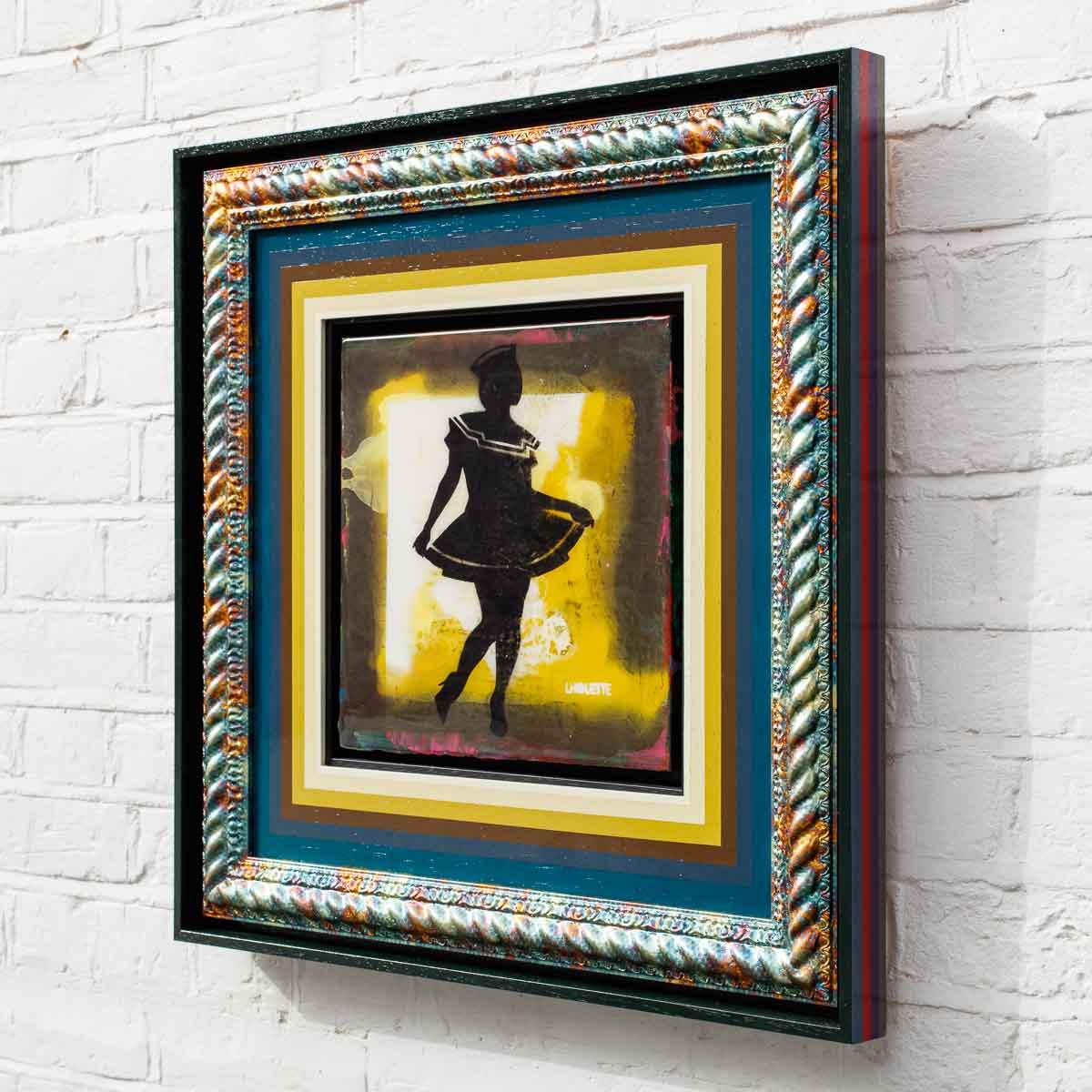 Hello Sailor Mixer (Yellow Submarine) - Original - SOLD by artist Lhouette - Wyecliffe Galleries