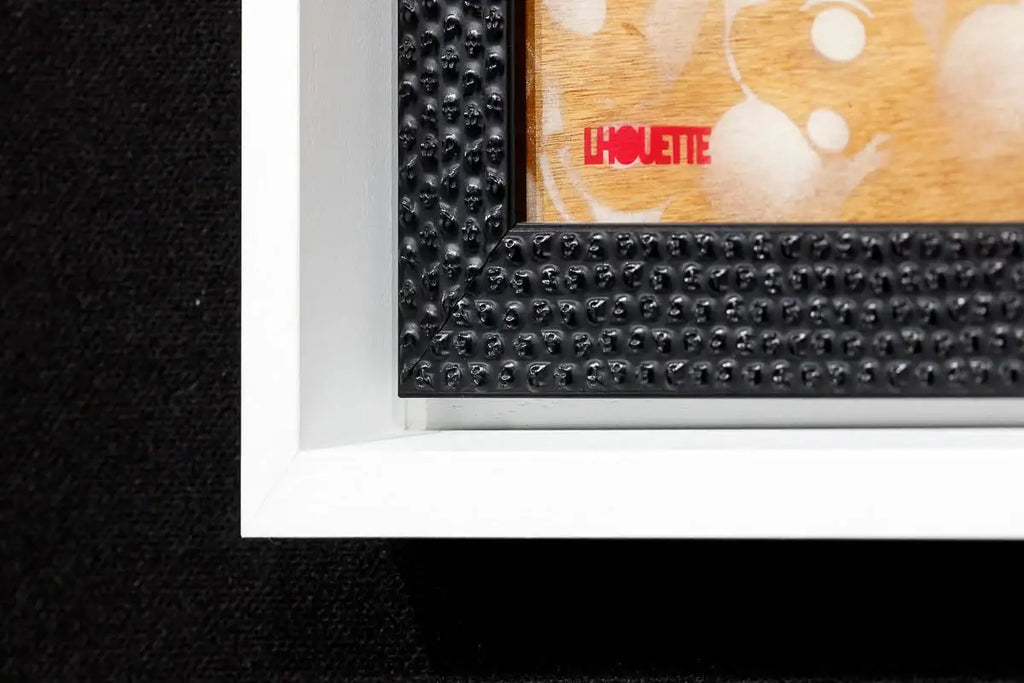 Hells Angel-Cake: Geometric - Original - SOLD by artist Lhouette - Wyecliffe Galleries