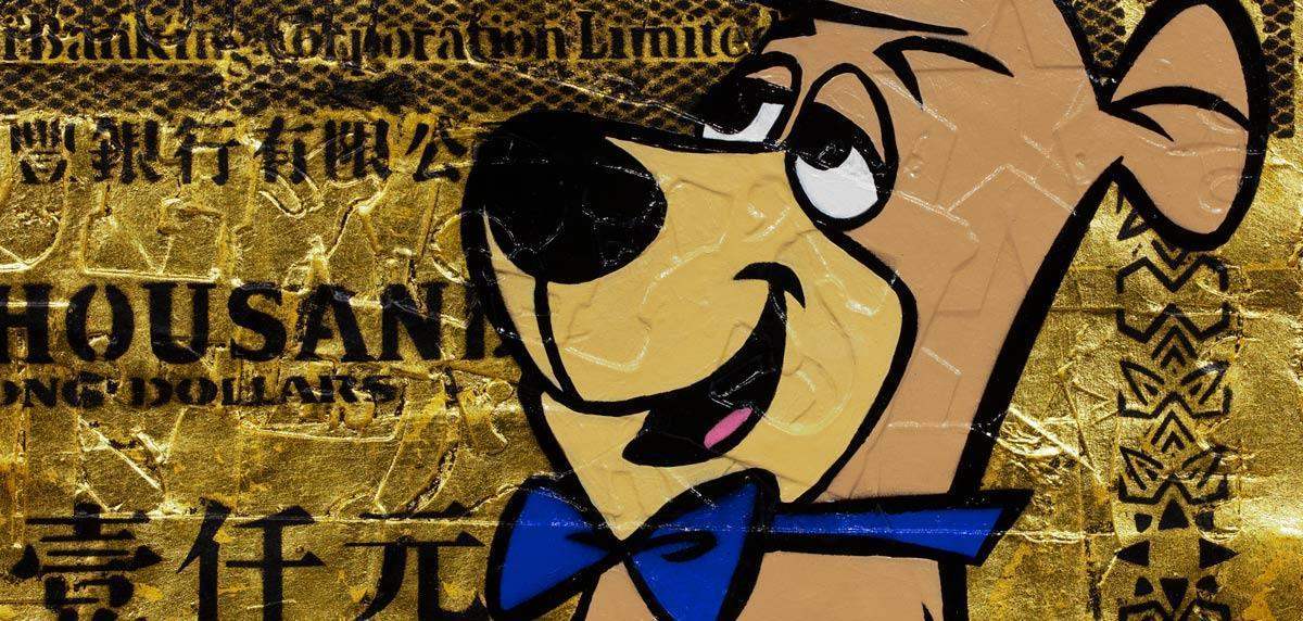 Hong Kong Dollar - Boo Boo Original - SOLD by artist Lhouette - Wyecliffe Galleries