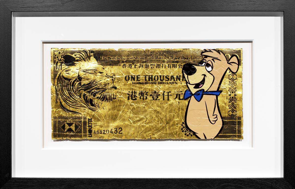 Hong Kong Dollar - Boo Boo Original - SOLD by artist Lhouette - Wyecliffe Galleries