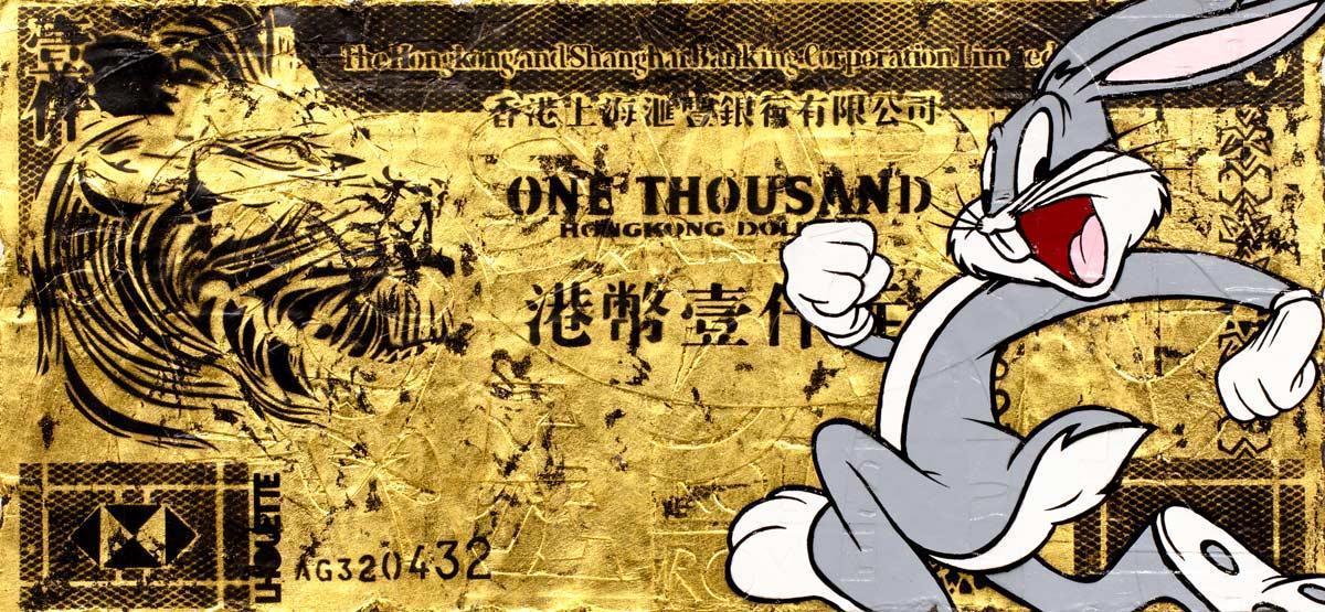 Hong Kong Dollar - Bugs Bunny - Original LHouette