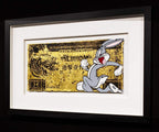 Hong Kong Dollar - Bugs Bunny Original - SOLD by artist Lhouette - Wyecliffe Galleries