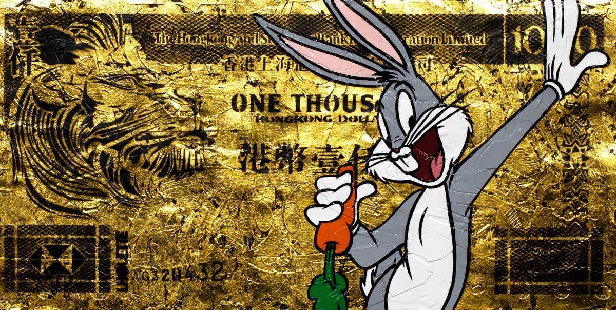 Hong Kong Dollar - Bugs Bunny - SOLD Lhouette