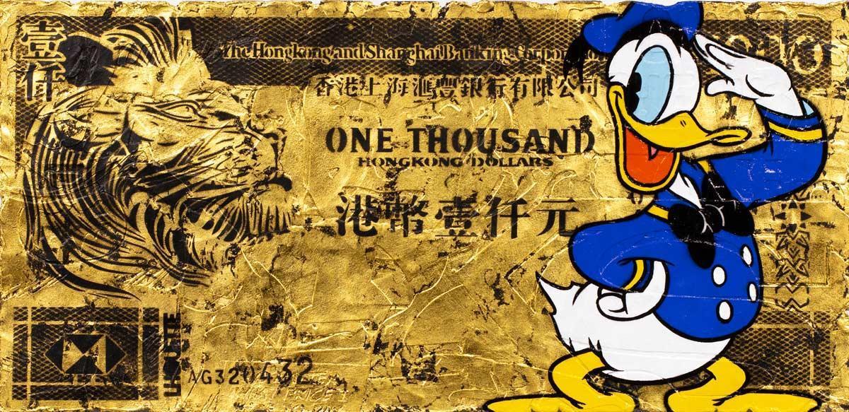Hong Kong Dollar - Donald - Original LHouette