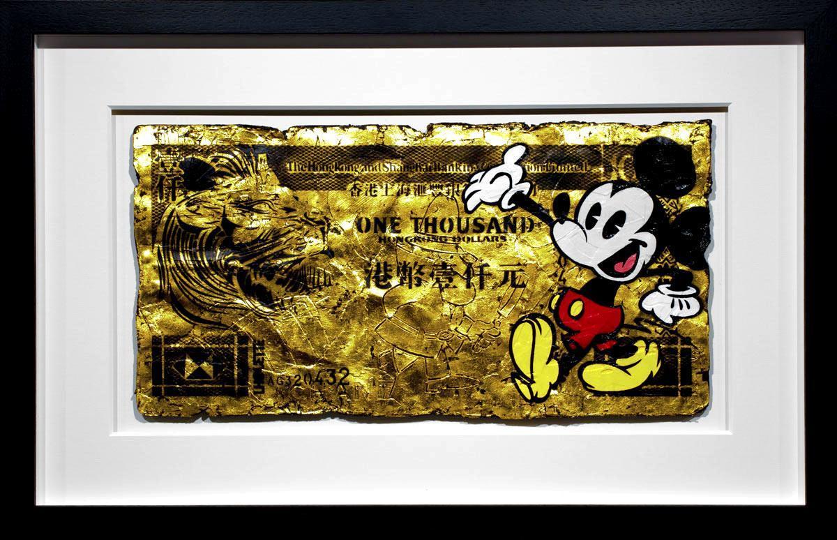 Hong Kong Dollar - Mickey Mouse Lhouette