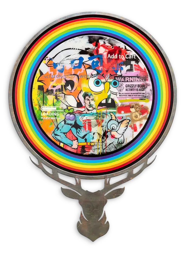 Hunter - Original by artist Lhouette - Wyecliffe Galleries