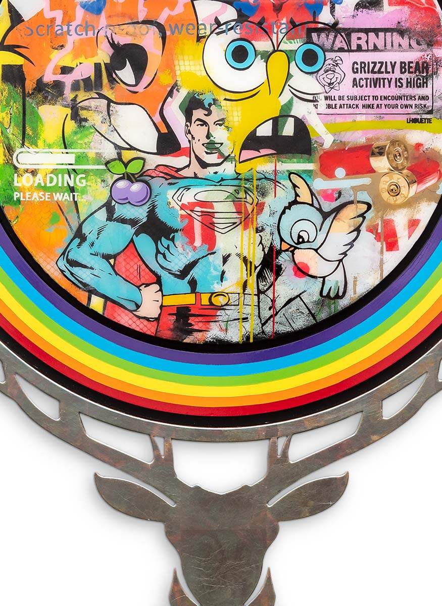 Hunter - Original by artist Lhouette - Wyecliffe Galleries