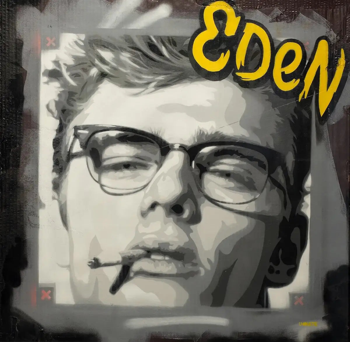 James Dean - Eden - Original - SOLD by artist Lhouette - Wyecliffe Galleries