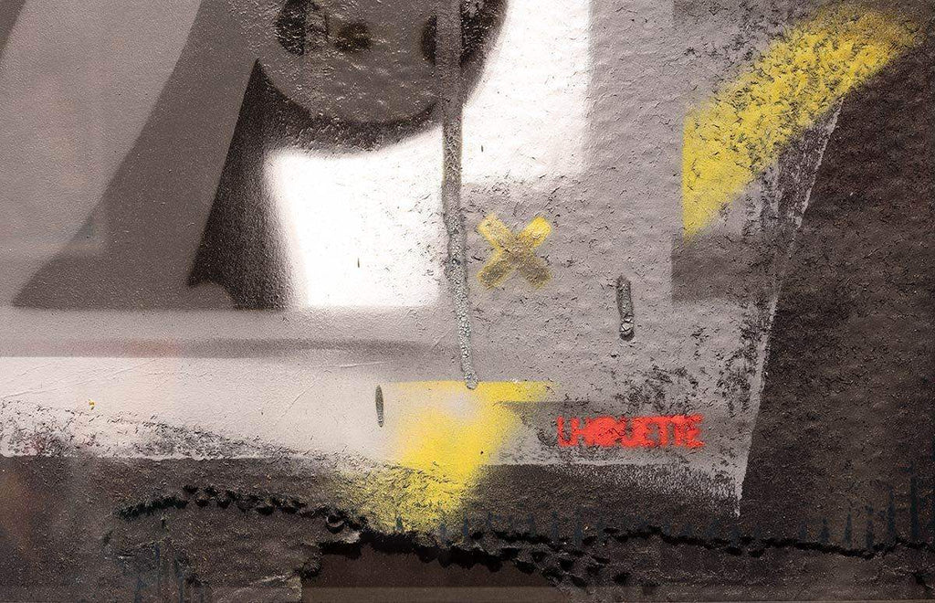 James Dean - Giant - Original - SOLD by artist Lhouette - Wyecliffe Galleries