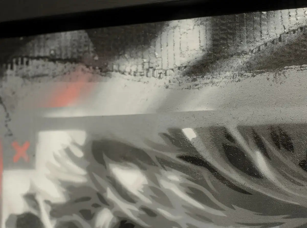 James Dean - Giant - Original - SOLD by artist Lhouette - Wyecliffe Galleries