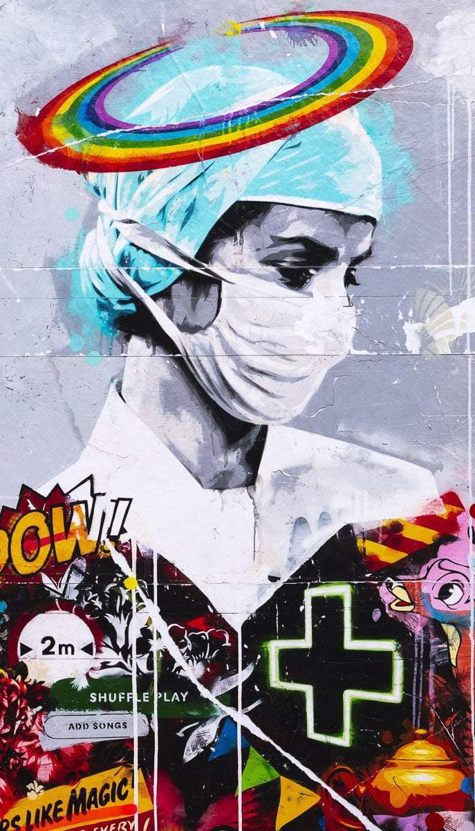 Knight Nurse - Boutique Edition - SOLD by artist Lhouette - Wyecliffe Galleries