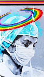 Knight Nurse - Deluxe Edition - SOLD by artist Lhouette - Wyecliffe Galleries