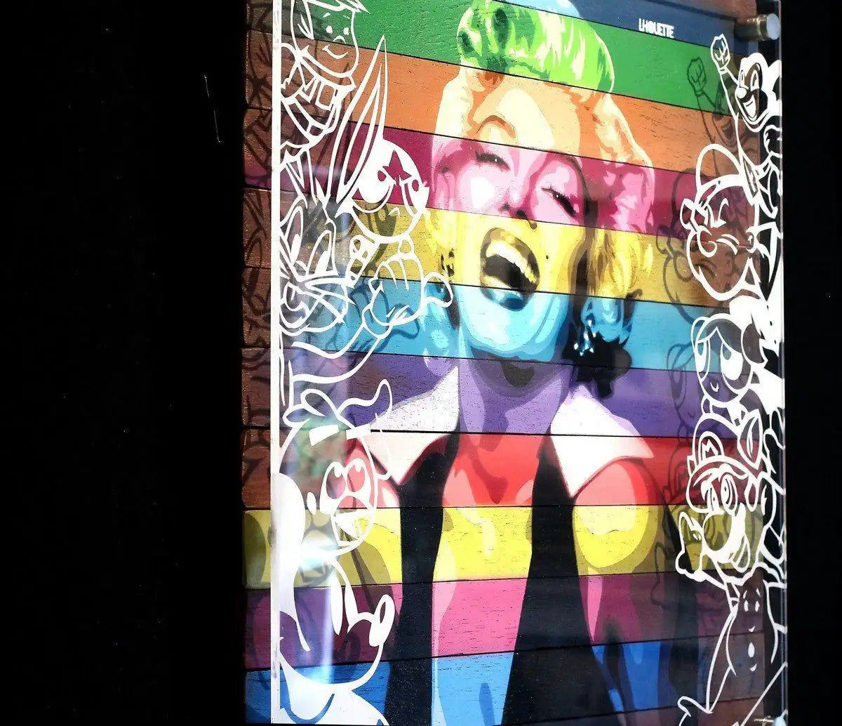 Last Laugh - Original - SOLD by artist Lhouette - Wyecliffe Galleries