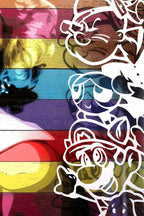 Last Laugh - Original - SOLD by artist Lhouette - Wyecliffe Galleries