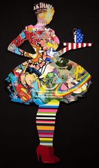 Last Orders Boom (Gloss Resin) - Original Wall Sculpture - SOLD by artist Lhouette - Wyecliffe Galleries