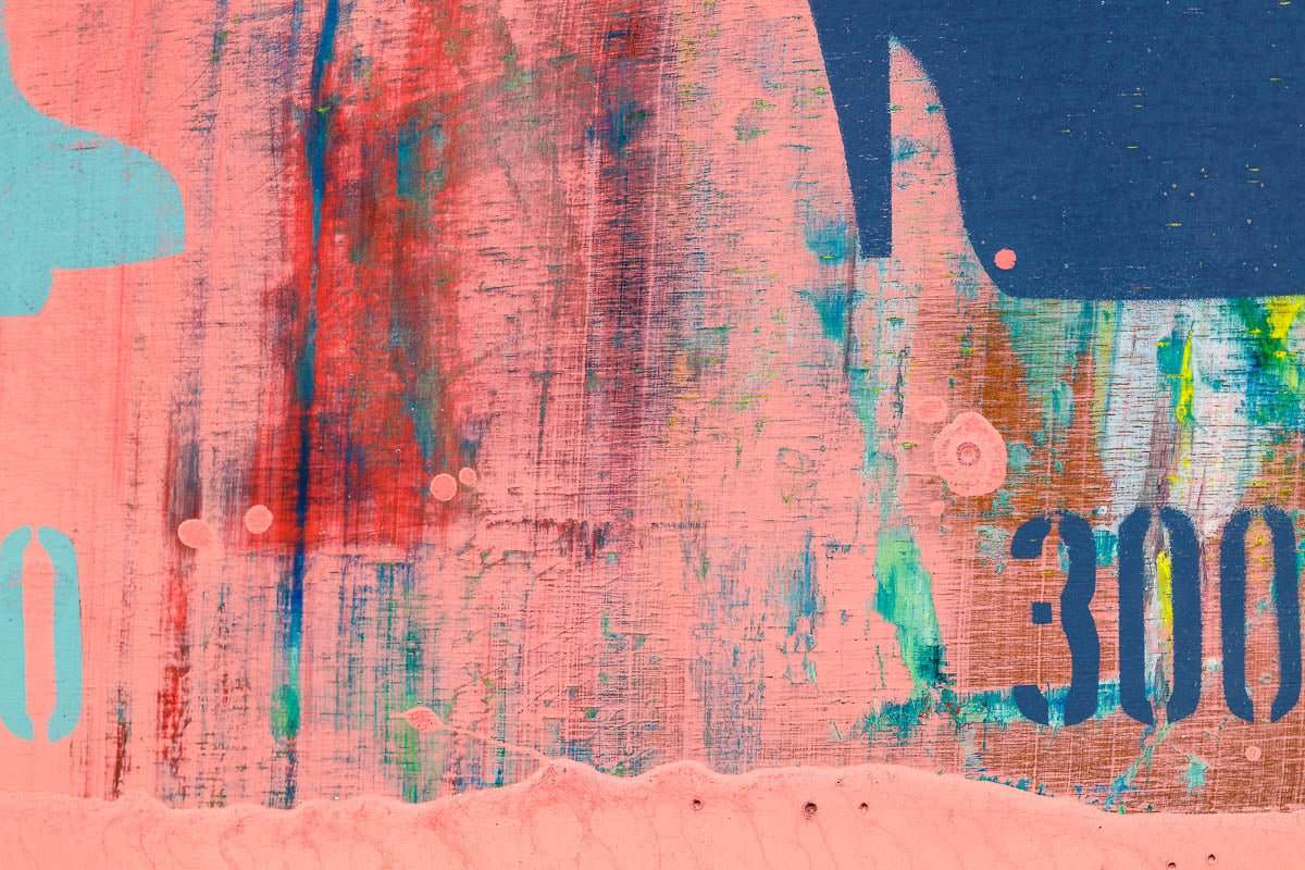 Last Orders - (Ghosted - Blues) - SOLD by artist Lhouette - Wyecliffe Galleries