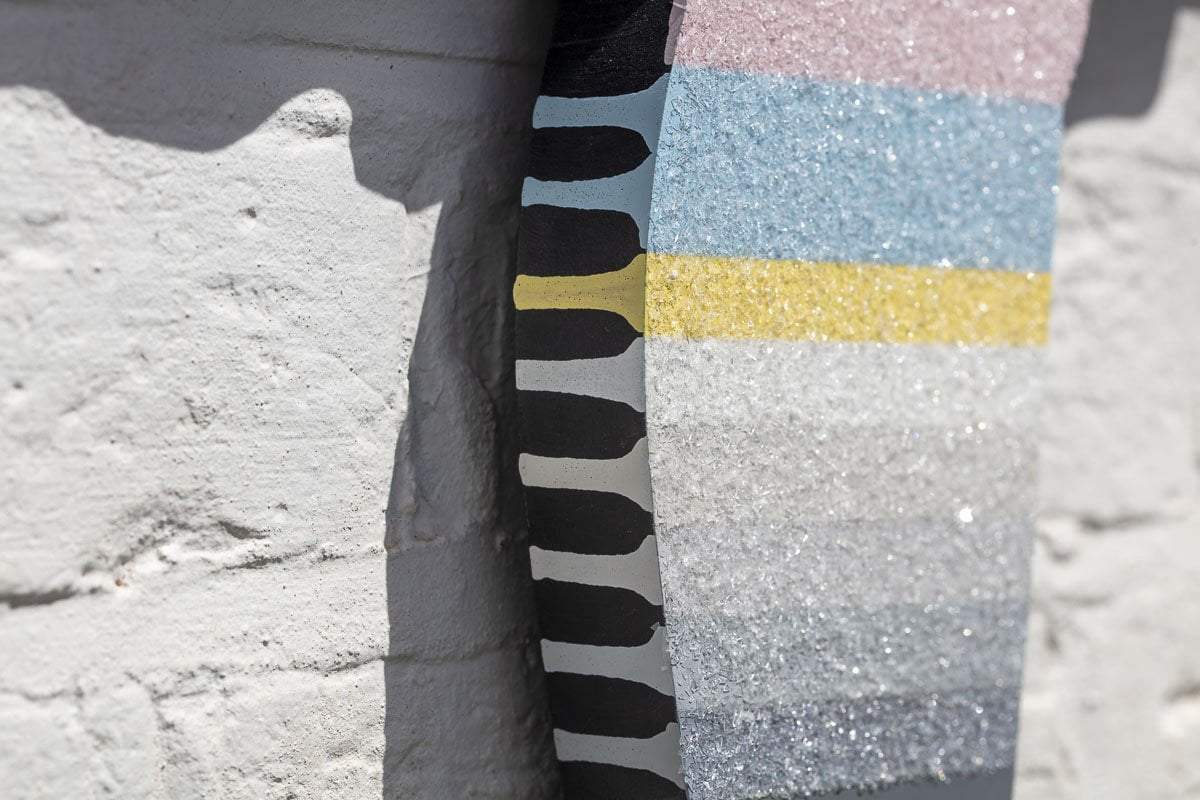 Last Orders Miniature Striped Khaki - Original Wall Sculpture - SOLD by artist Lhouette - Wyecliffe Galleries