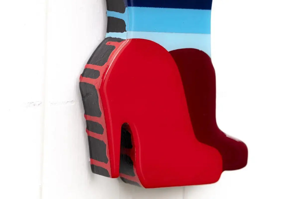 Last Orders Miniature Striped ( Gloss Resin ) - Original Wall Sculpture - SOLD by artist Lhouette - Wyecliffe Galleries