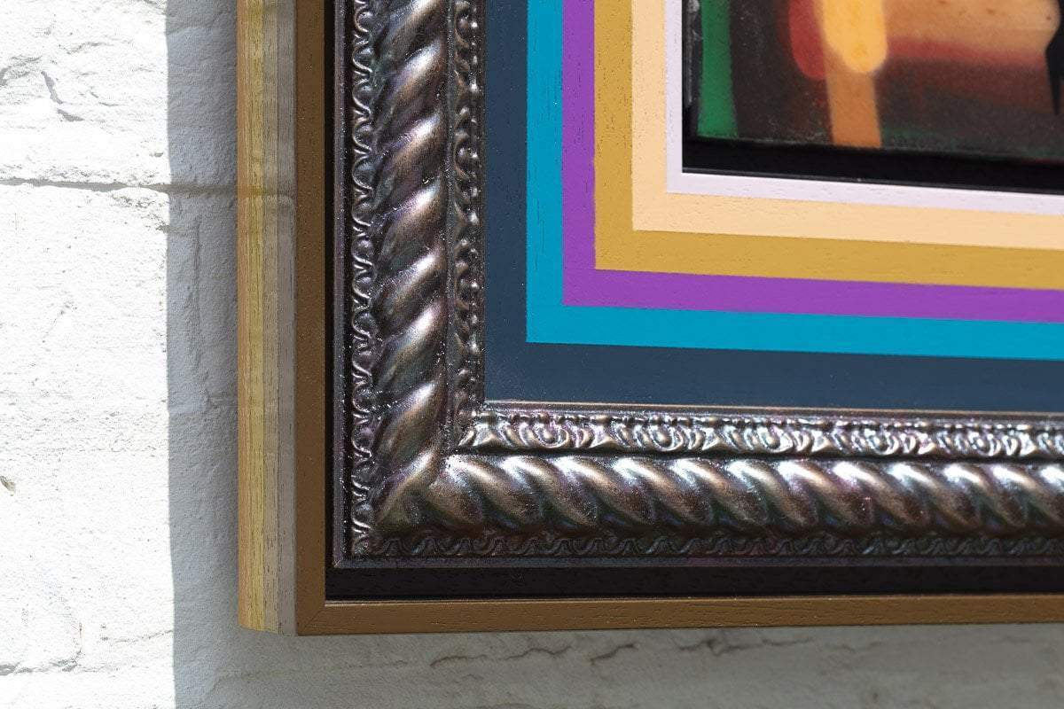 Last Orders Mixer - Creme Orange - Original - SOLD by artist Lhouette - Wyecliffe Galleries