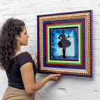 Last Orders Mixer - Fresh Blue - Original - SOLD by artist Lhouette - Wyecliffe Galleries