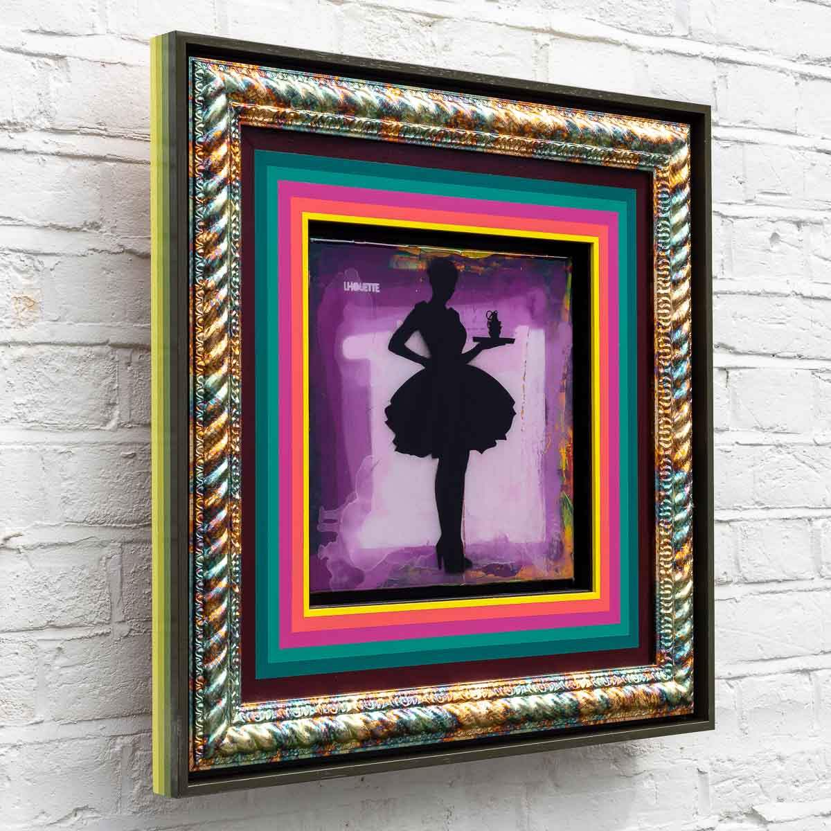 Last Orders Mixer (Sweet Dream) - Original - SOLD by artist Lhouette - Wyecliffe Galleries