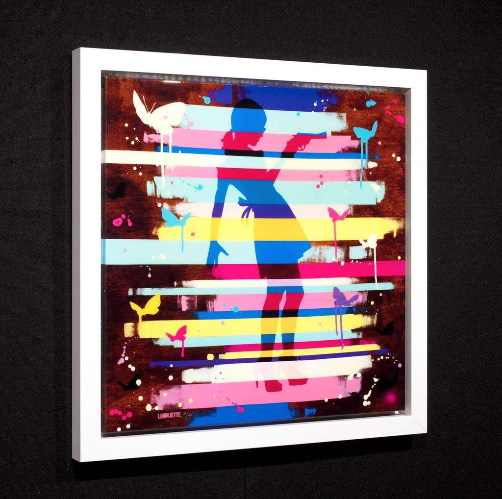 Little Miss Sunshine - Last Edition - SOLD by artist Lhouette - Wyecliffe Galleries