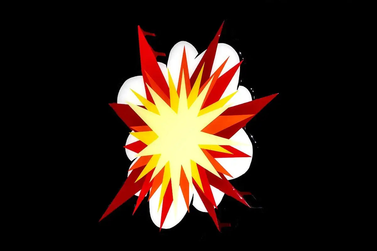 Little Miss Sunshine Pastel Geometric - Original Wall Sculpture - SOLD by artist Lhouette - Wyecliffe Galleries