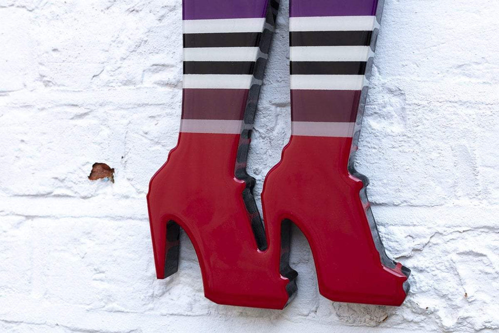 Little Miss Sunshine Miniature Two Part Wall Sculpture - Original - SOLD by artist Lhouette - Wyecliffe Galleries