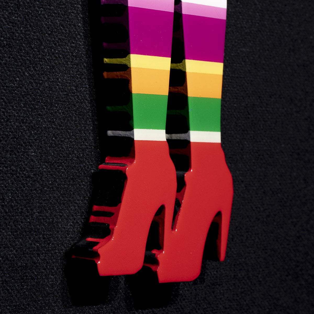 Little Miss Sunshine Miniature - Original Wall Sculpture - SOLD by artist Lhouette - Wyecliffe Galleries