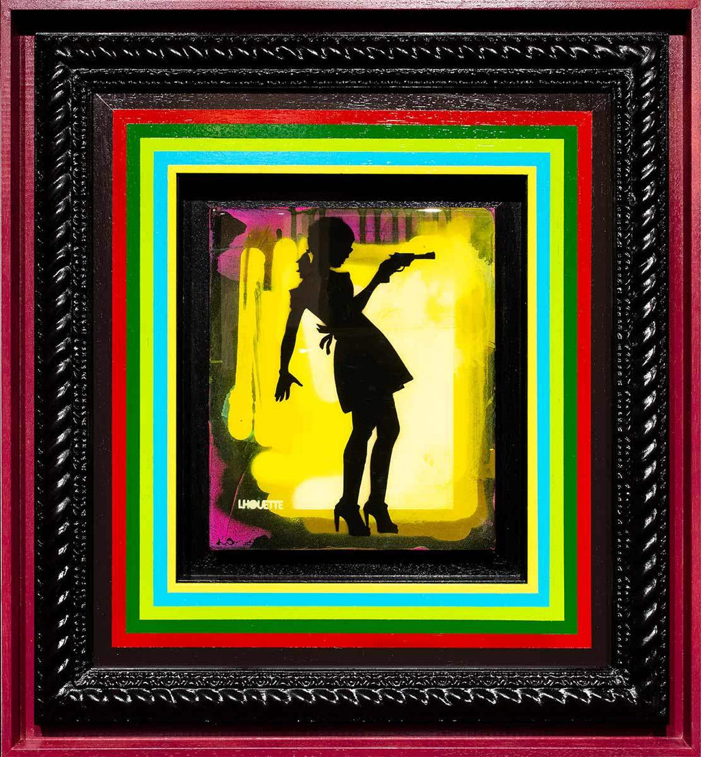 Little Miss Sunshine Mixer - Asia Yellow - SOLD by artist Lhouette - Wyecliffe Galleries