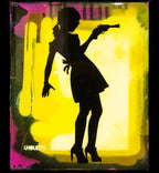 Little Miss Sunshine Mixer - Asia Yellow - SOLD by artist Lhouette - Wyecliffe Galleries