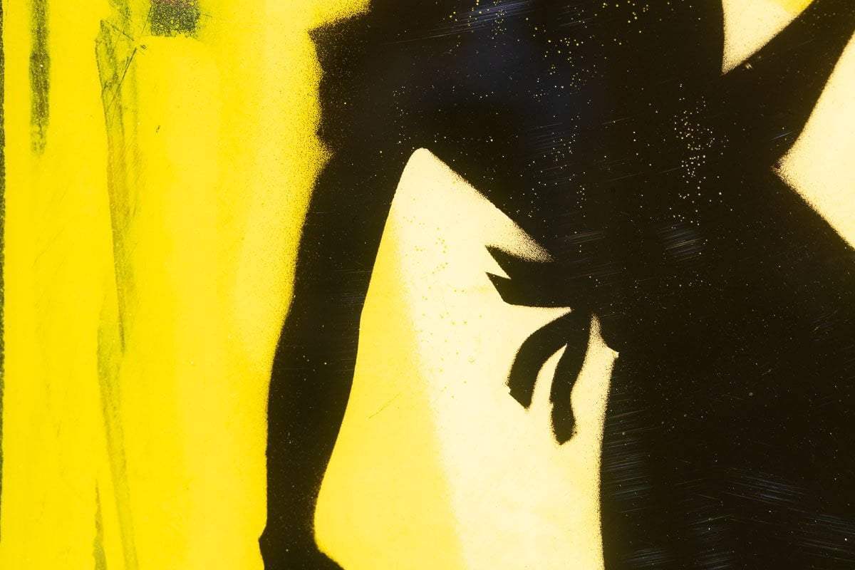 Little Miss Sunshine Mixer - Asia Yellow - SOLD by artist Lhouette - Wyecliffe Galleries