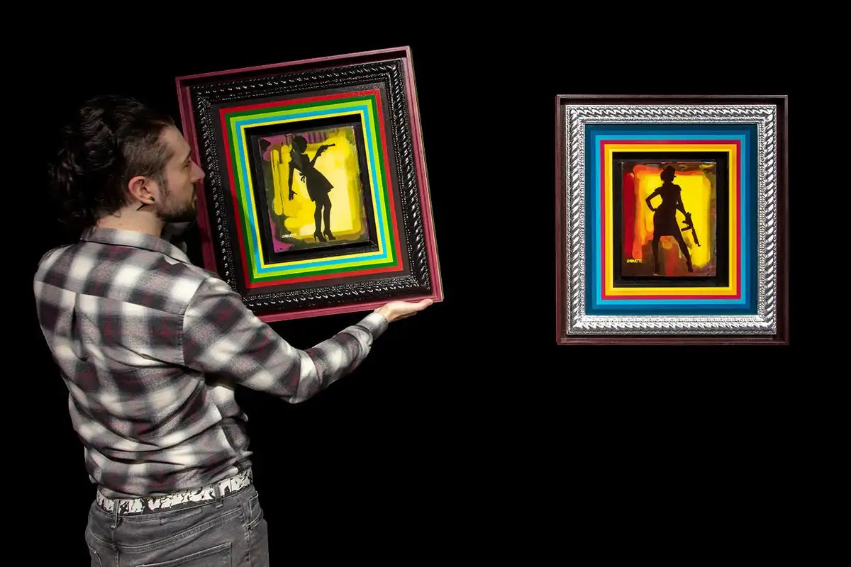 Little Miss Sunshine Mixer - Asia Yellow - SOLD by artist Lhouette - Wyecliffe Galleries