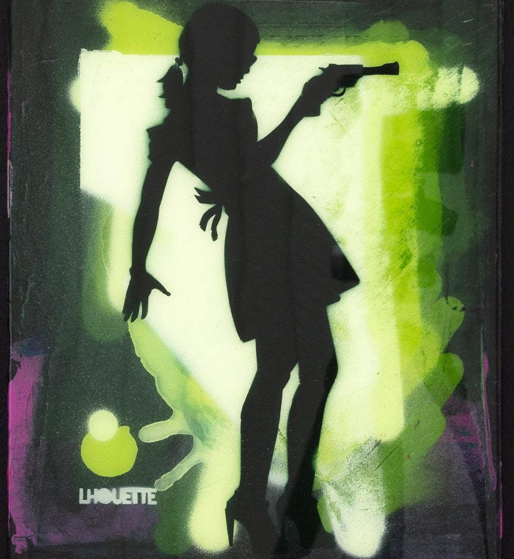 Little Miss Sunshine Mixer - Fern Green II - SOLD by artist Lhouette - Wyecliffe Galleries