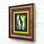 Little Miss Sunshine Mixer - Fern Green II - SOLD by artist Lhouette - Wyecliffe Galleries